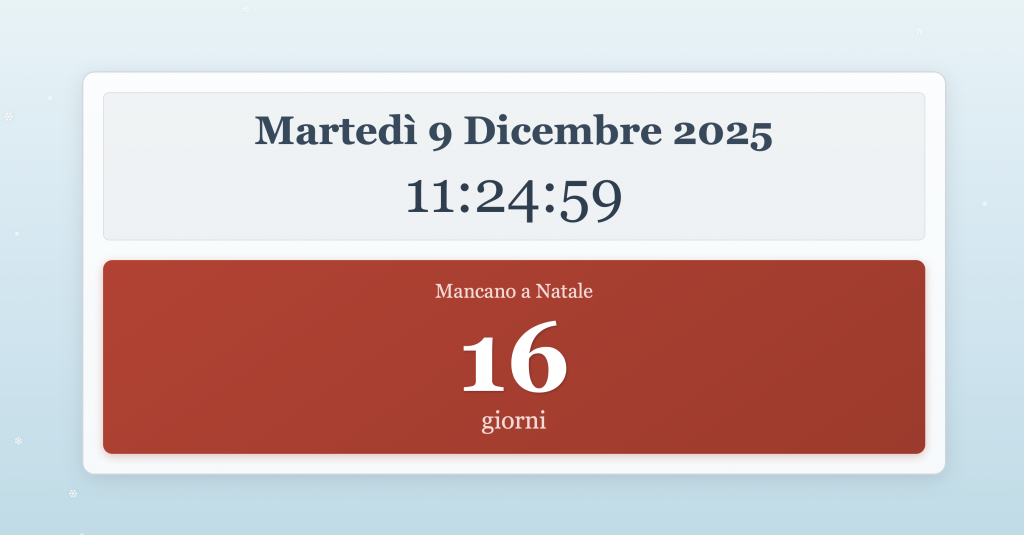 Natale Bianco