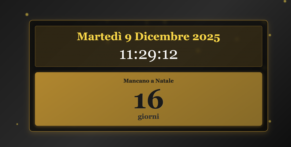 Natale Oro